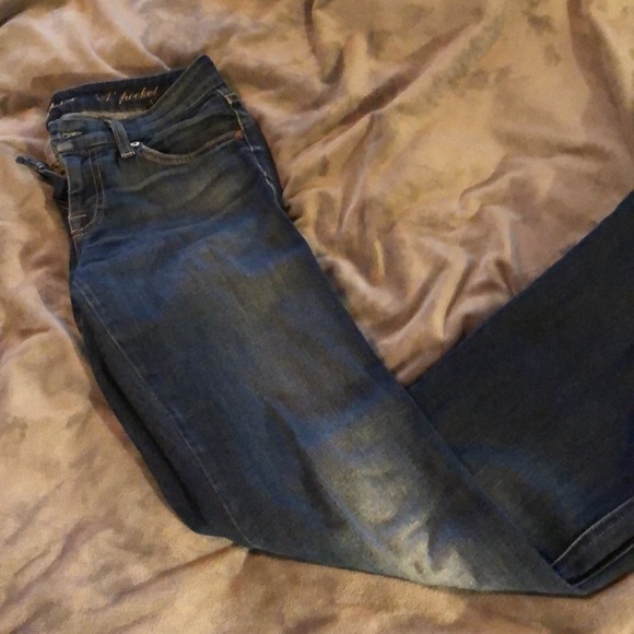 🌹 7 for all mankind size 26 ‘A’ pocket leg wider - Picture 7 of 16
